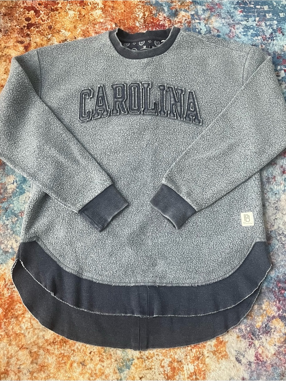 Pressbox 'Carolina' Sherpa Crewneck